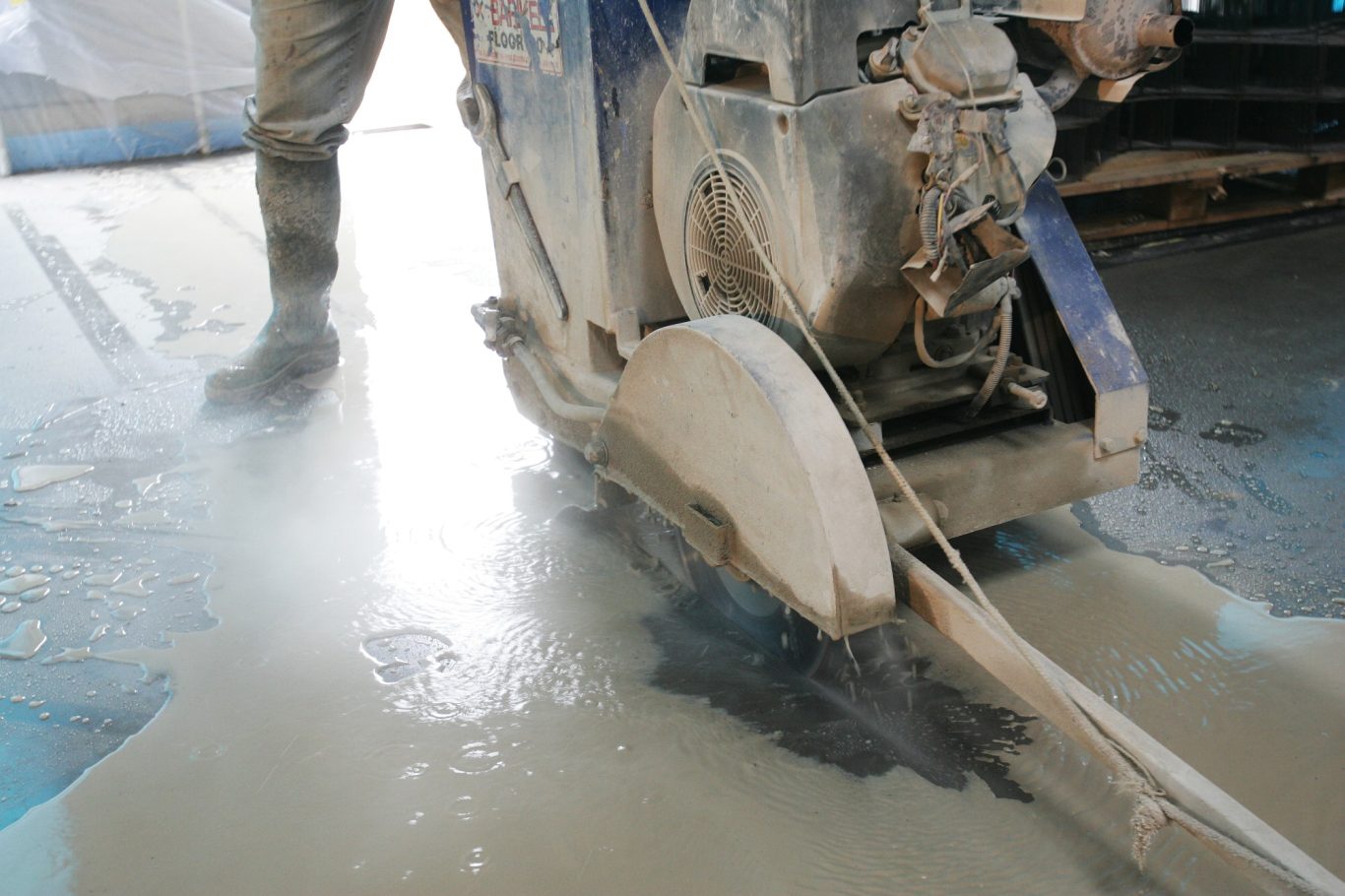 Sciage des joints de retrait Sciage des joints de retrait